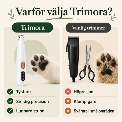 Trimora - Tassvård hemma